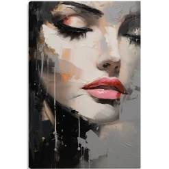 Obraz Canvas Nowoczesny Portret Kobiety 20x30cm