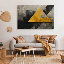 Obraz Abstrakcyjne Kształty Geometryczne 30x20cm