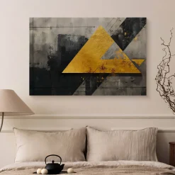 Obraz Abstrakcyjne Kształty Geometryczne 30x20cm
