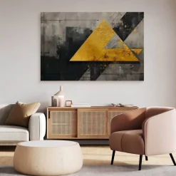 Obraz Abstrakcyjne Kształty Geometryczne 30x20cm