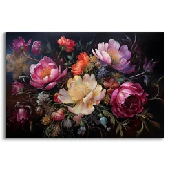 Obraz Abstrakcyjne Piwonie 30x20cm