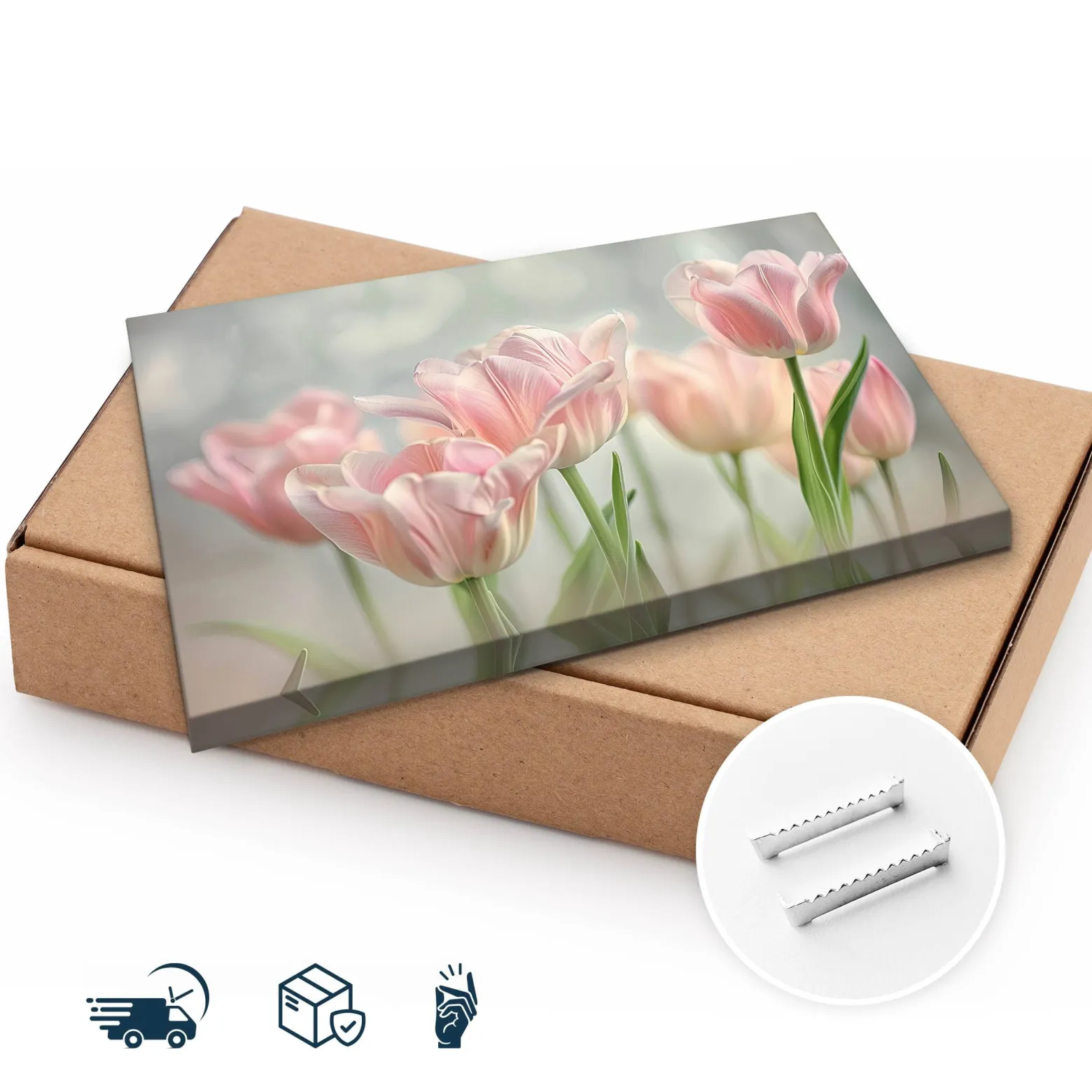 Obraz Barwne Tulipany 30x20cm