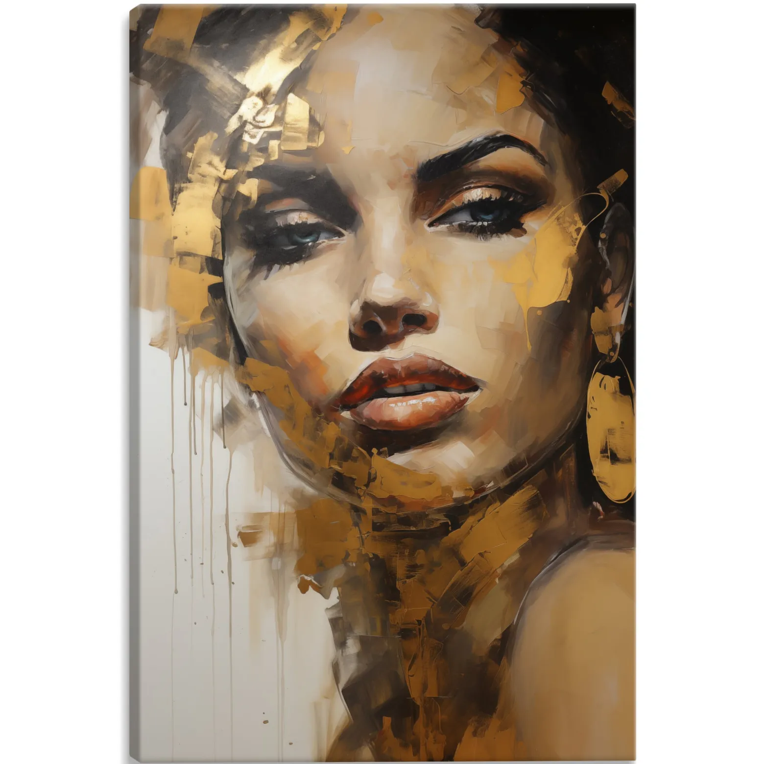 Obraz Canvas Nowoczesny Portret Kobiety 20x30cm