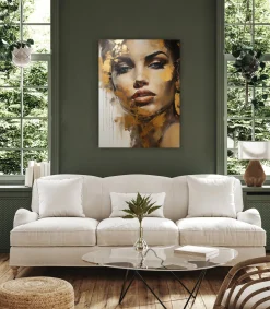 Obraz Canvas Nowoczesny Portret Kobiety 20x30cm