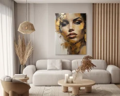 Obraz Canvas Nowoczesny Portret Kobiety 20x30cm