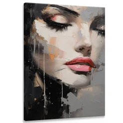 Obraz Canvas Nowoczesny Portret Kobiety 20x30cm