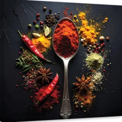 Obraz do kuchni restauracji baru jadalni, Kolorowe Aromatyczne 20x20