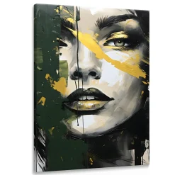 Obraz Do Salonu Kobiecy Portret W Stylu Glamour 20x30cm