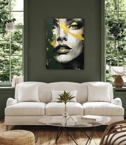 Obraz Do Salonu Kobiecy Portret W Stylu Glamour 20x30cm