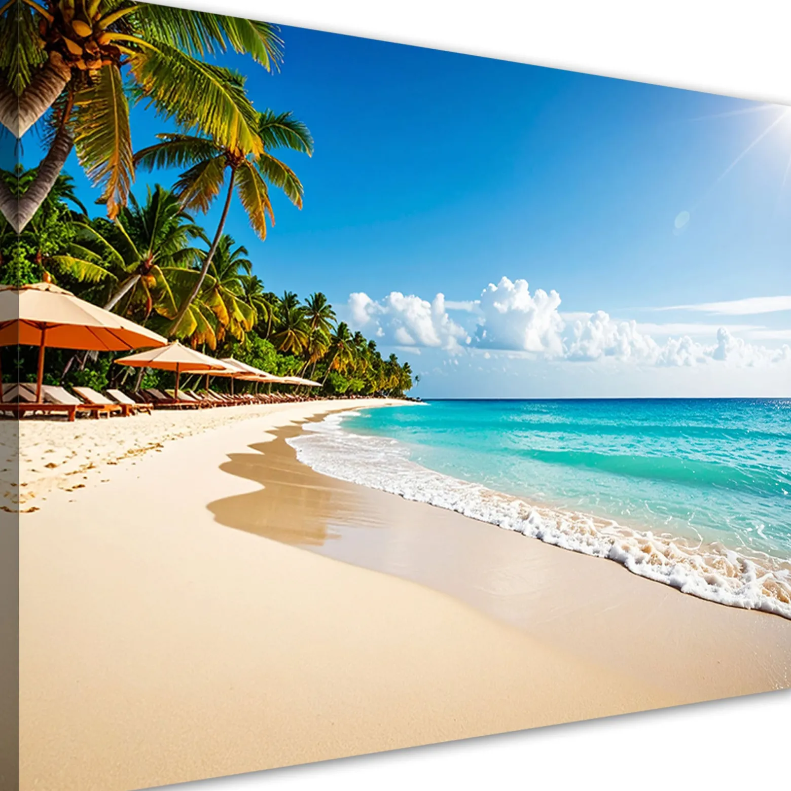 Obraz do salonu sypialni biura, Plaża Morze Krajobraz 30x20
