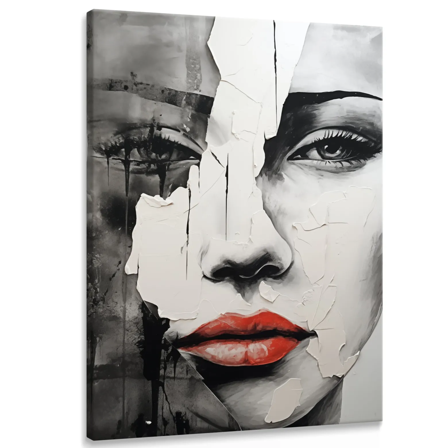 Obraz Do Sypialni Abstrakcyjny Portret Kobiety 20x30cm