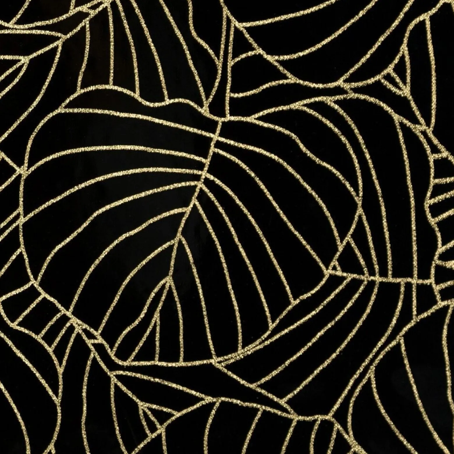 Obraz Glamour LILI2 53x53 cm - Złote Liście