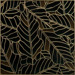 Obraz Glamour Złote Liście 53x53 cm LILI1