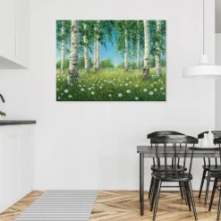 Obraz Las Zielony Na Płótnie Do Sypialni Salonu 60x40