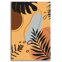 Obraz Liście Monstery Palma Boho 20x30cm