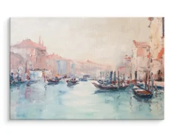 Obraz Na Płótnie Abstrakcyjna Wenecja 30x20cm