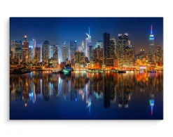 Obraz Panorama Manhattanu Nocą 30x20cm