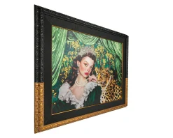 Obraz PEARLS LEOPARD 150 x 120 cm