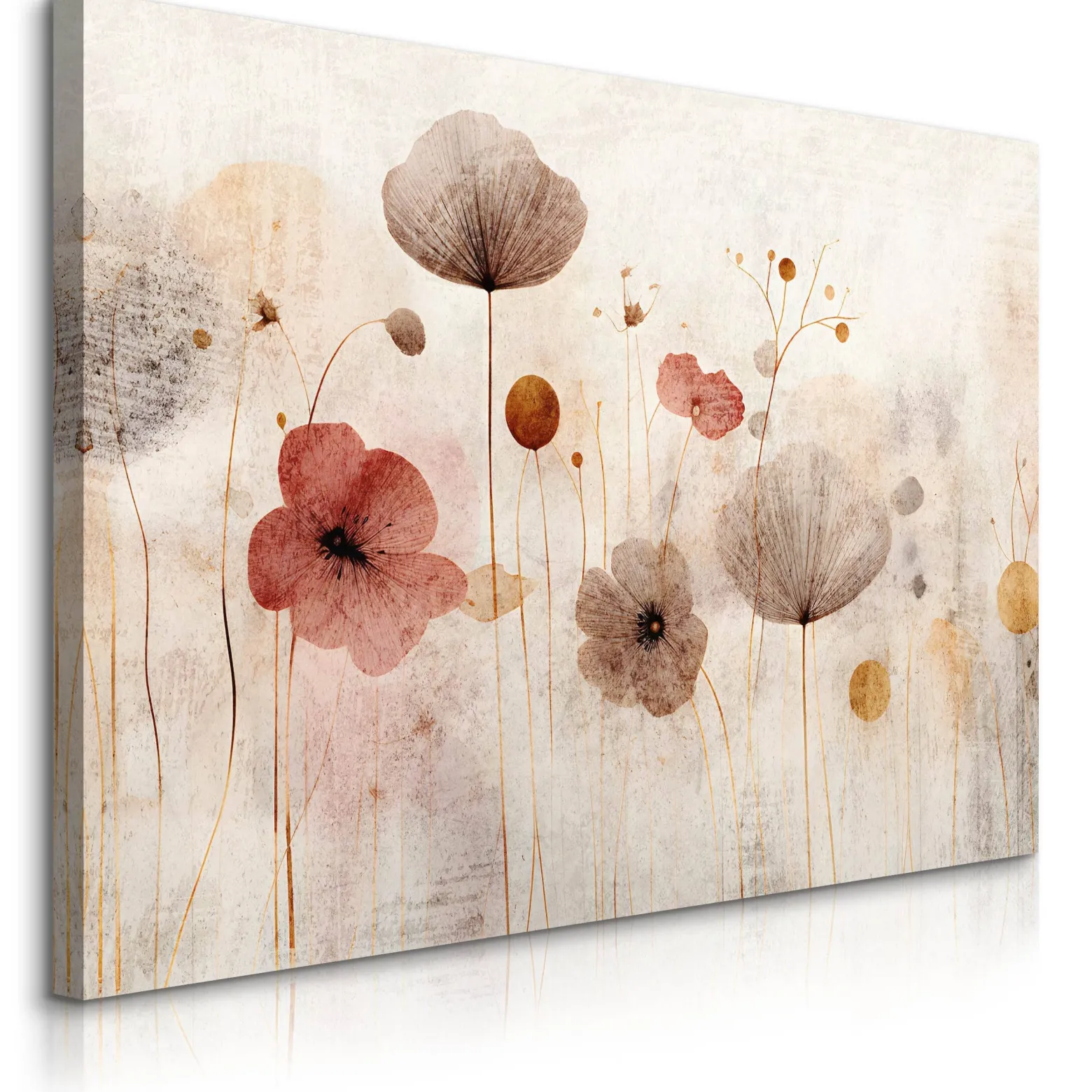 Obraz Polne Kwiaty W Stylu Vintage 30x20cm
