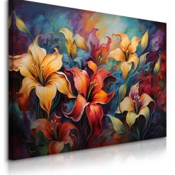 Obraz Tropikalne Kwiaty 30x20cm