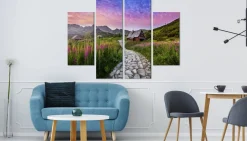 Obraz Wieloczęściowy Hala Gąsienicowa w Tatrach 80x60cm
