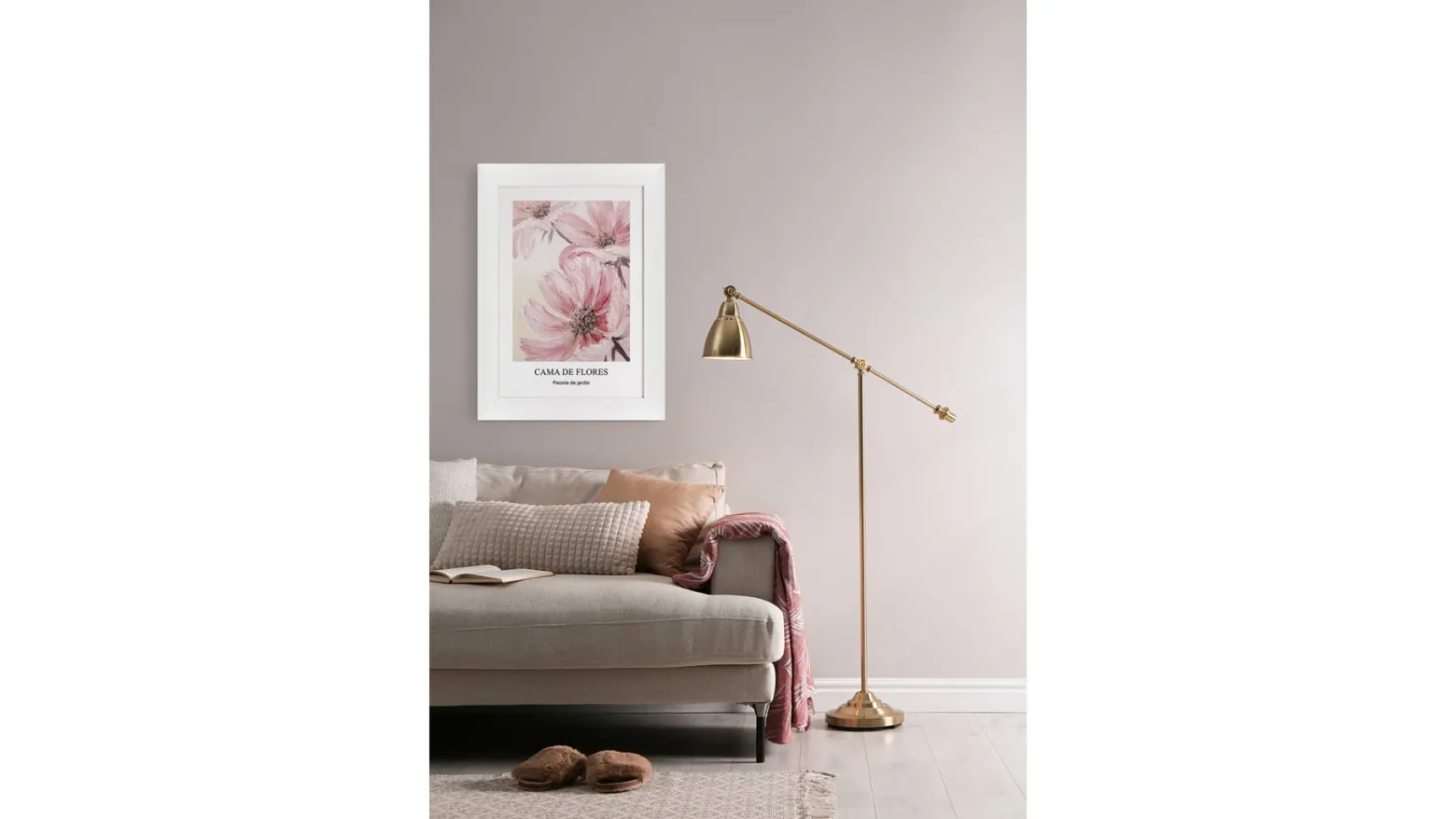 Obraz w ramie Combination Of Pink Flowers 62x82 cm