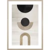 Obraz w ramie Composition Of Zen Abstraction 53x73 cm
