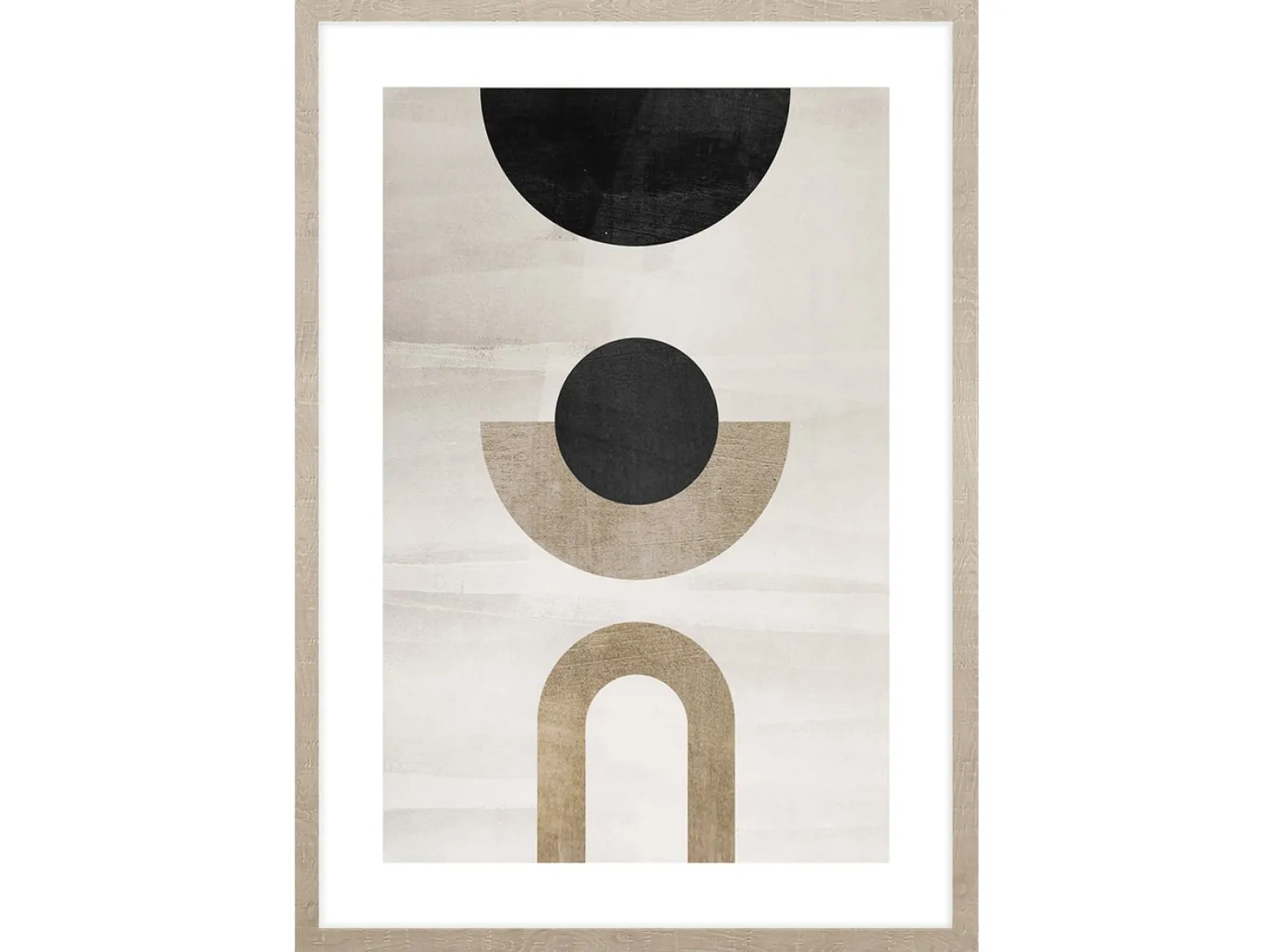 Obraz w ramie Composition Of Zen Abstraction 53x73 cm