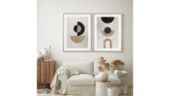 Obraz w ramie Composition Of Zen Abstraction 53x73 cm