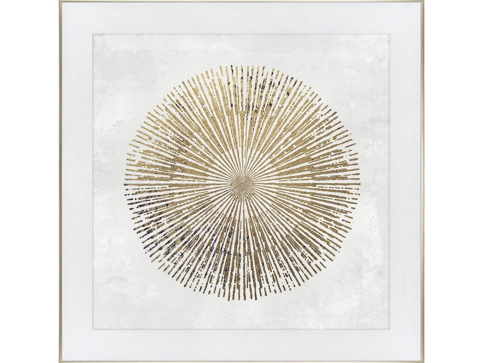 Obraz w ramie Golden Chic Abstraction No.1 82x82 cm