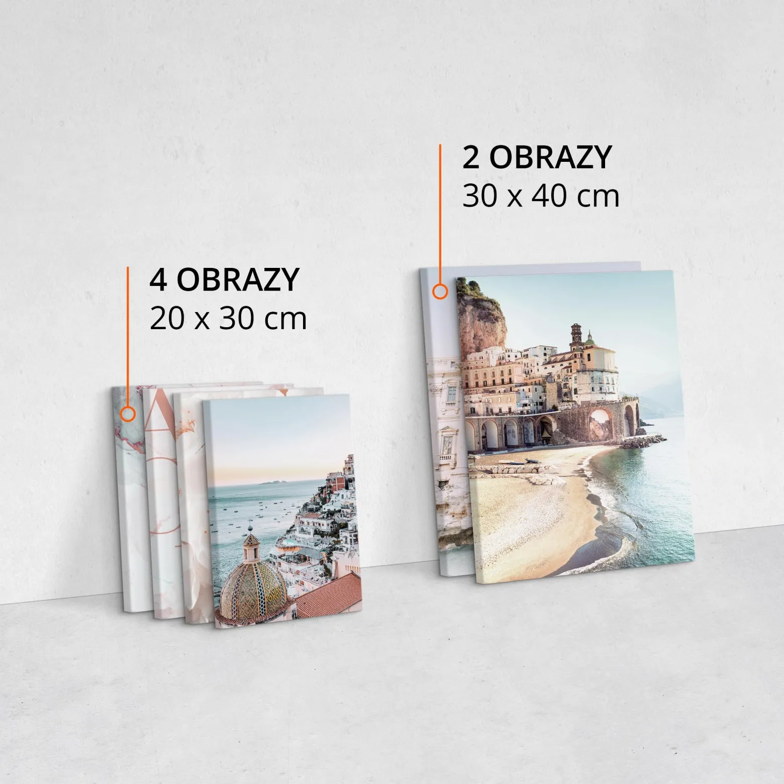 Obrazy Włoska Architektura 3D Kwiaty Marmur