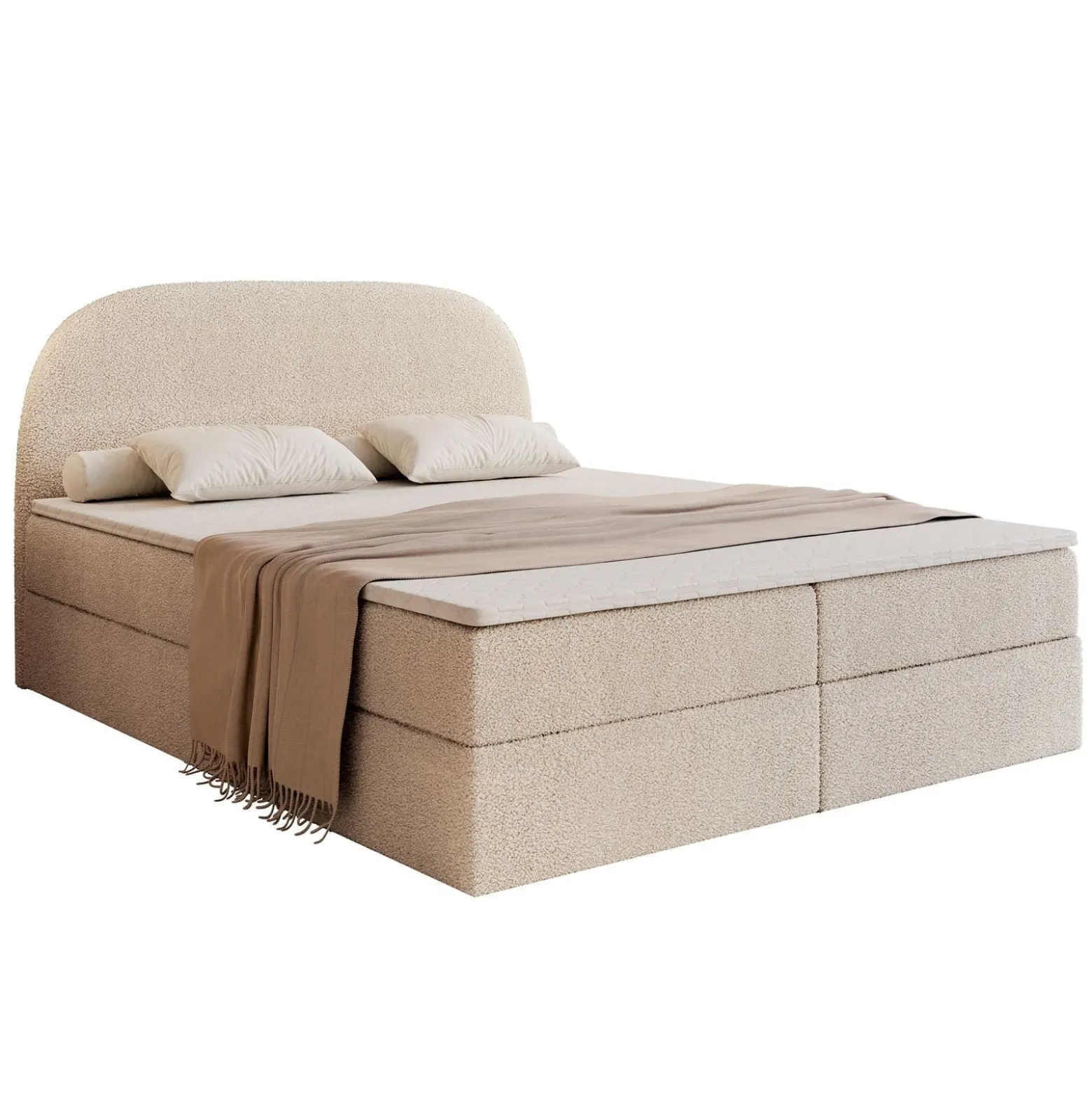 Łoże ALLURE 140x200 Now or never 06 z topperem