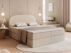 Łoże ALLURE 140x200 Now or never 06 z topperem
