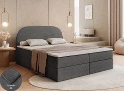 Łoże ALLURE 140x200 Lincoln 85 z topperem
