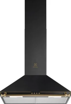 Okap kominowy przyścienny Electrolux EFC226R czarny mat