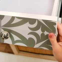 Okleina na meble Zielone liście 50x100 Folia samoprzylepna Natura