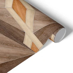 Okleina na meble Nowoczesne drewno 50x100 Folia samoprzylepna Słoje