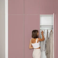 Okleina na meble Różowy minimalizm 50x100 Folia samoprzylepna Pokój