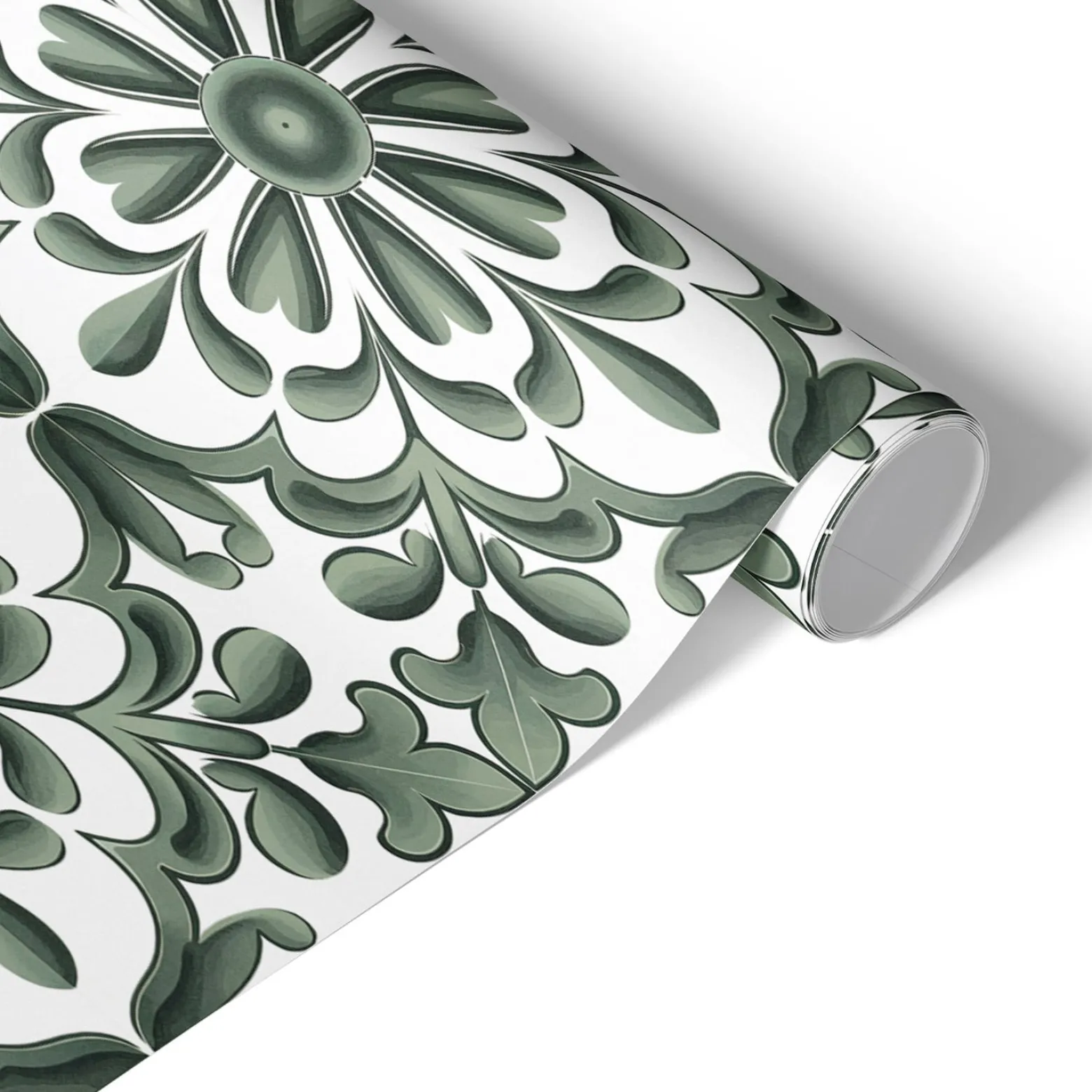 Okleina na meble Symetryczne liście 50x100 Folia samoprzylepna Eko