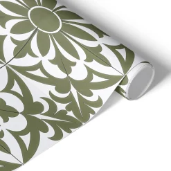 Okleina na meble Zielone liście 50x100 Folia samoprzylepna Natura