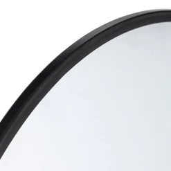 Okrągłe lustro w metalowej ramie, Ø 38 cm