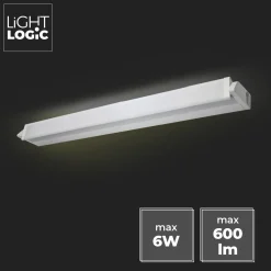 Oprawa podszafkowa LL RILAK LED CCT 6W 66689 LightLogic listwa biały zmian