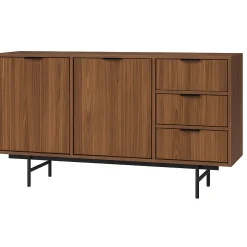 Orzech Warmia komoda 150cm szuflady 2d3sz EDEN KM