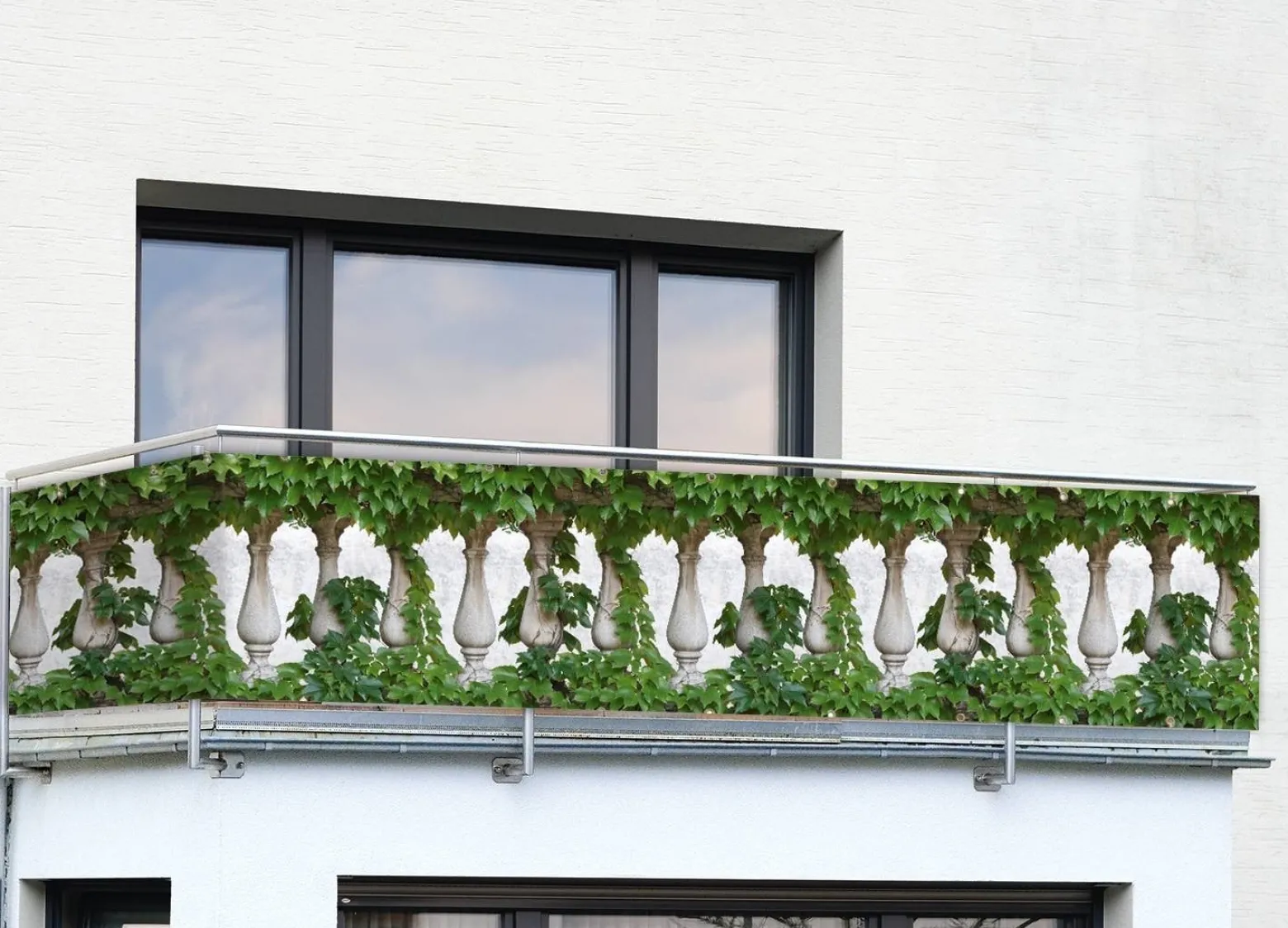 Osłona na balkon Ivy Fence, 5 m x 85 cm