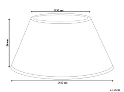 Osłona pod choinkę rattan 50 cm naturalna