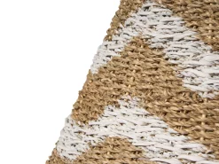 Osłona pod choinkę trawa morska 43 cm naturalny z białym