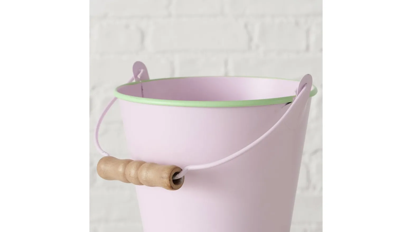 Osłonka na doniczkę Suna metalowa 14.5 cm mix kolorów