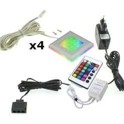 Oświetlenie LED QUATRO 4P RGB