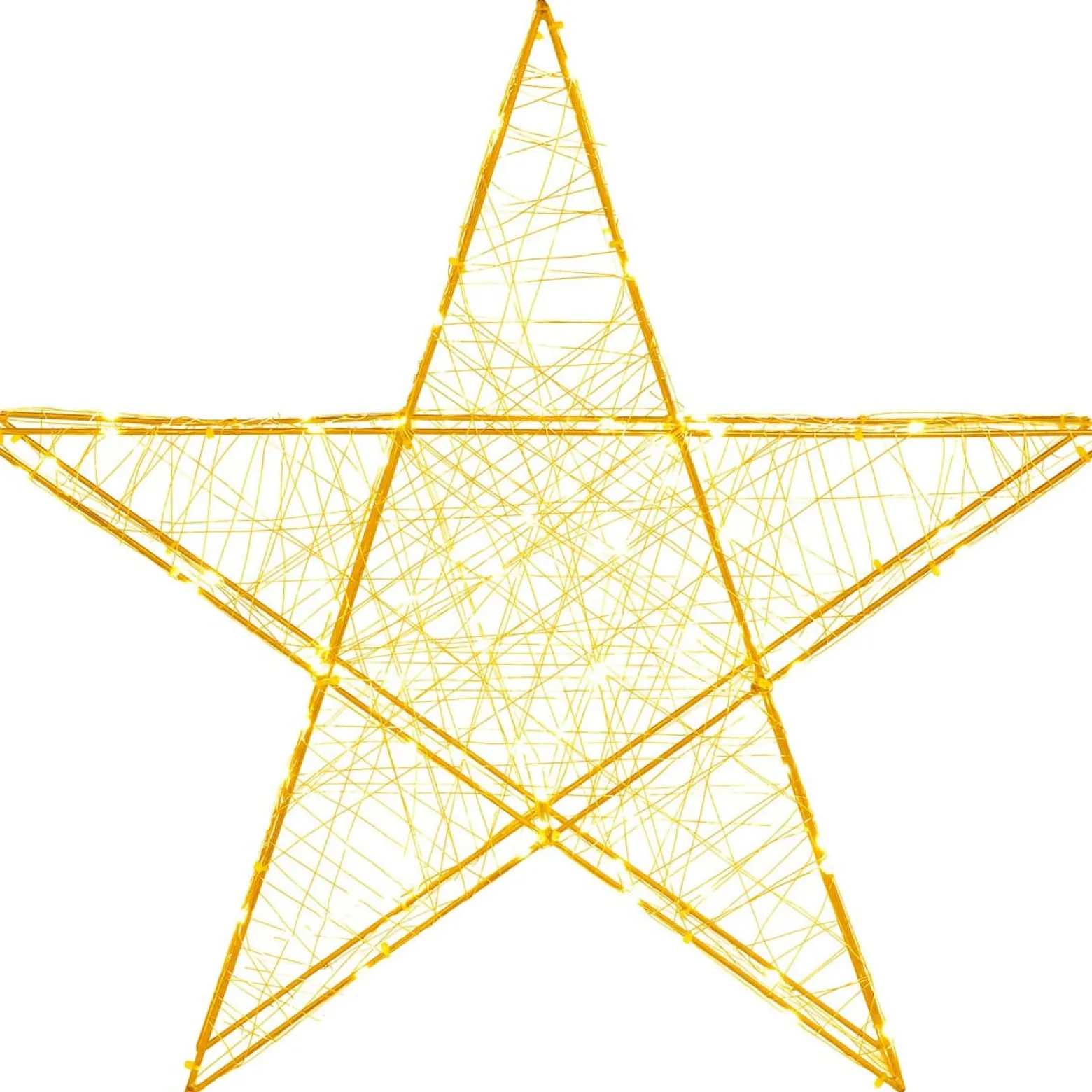 Oświetlenie świąteczne 100 LED gwiazda biały ciepły