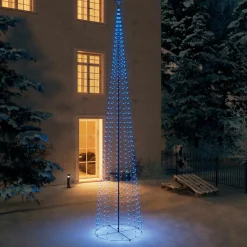 Ozdoba w kształcie choinki Niebieski 500 x 160 cm vidaXL